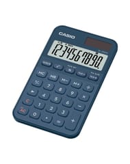 Casio SL-310YC-NY skaičiuotuvas, maitinamas baterijomis ir saulės energija, mėlynos spalvos 2