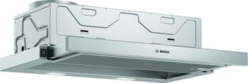 Bosch Serie 2 DFM064W54 gartraukis Pusiau įmontuojamas (ištraukiamas) Metalinis, Sidabras 388 m³/h
