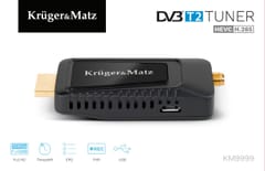 KRUGER & MATZ mini DEKODER DVB-T2 H.265 HEVC KM9999 2