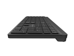 Belaidė klaviatūra Natec Tang US BT + 2.4 GHz tyli plona juoda 4