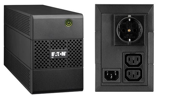 Eaton 5E 650I DIN „Line-Interactive“ 0,65 kVA 360 W 3 AC išvestis(ys / čių)
