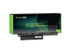 Green Cell SY08 atsarginė knyginio kompiuterio dalis Baterija 1
