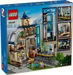 LEGO CITY 60469 Centrinė traukinių stotis 2