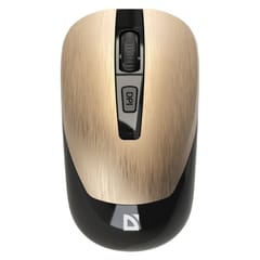 DEFENDER WIRELESS MOUSE WAVE GOLDEN 52994 4