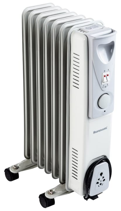 Ravanson OH-07 elektrinis patalpų šildytuvas Vidaus Pilka 1500 W Tepalu užpildytas elektrinis šildytuvas