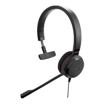 Jabra 5393-829-309 Ausinės be mikrofono ir ausinės su mikrofonu Laisvų rankų įranga Vielinis Su lankeliu Biuras / skambučių centras Juoda