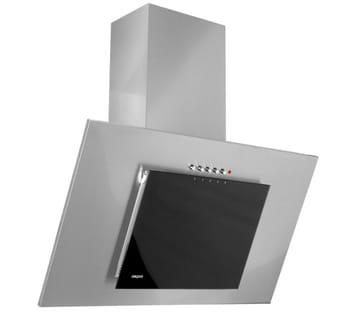 Akpo WK-4 Nero Eco 60 dūmtraukio gaubtas pilkos spalvos, juodas stiklas