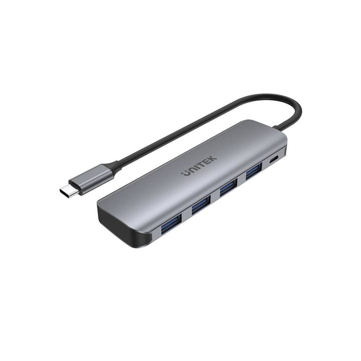 UNITEK H1107A sąsajos šakotuvas USB 3.2 Gen 1 (3.1 Gen 1) Type-A 5000 Mbit/s Pilka