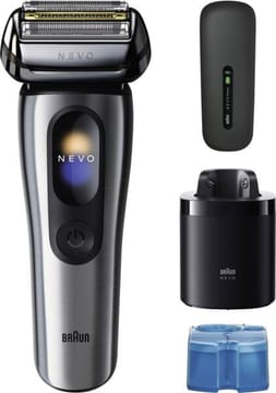 Braun NEVO 17000cc Skustuvas Apkarpymo mašinėlė Sidabras