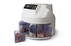 Safescan 1250 EUR monetų skaičiavimo mašina balta 6