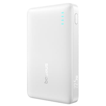 Išorinė baterija Baseus EnerFill FP21 10000mAh 22,5W USB-A - USB-C - balta