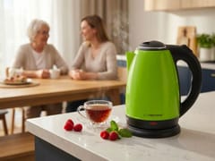 Esperanza EKK113G elektrinis virdulys 1,8 L 1800 W Juoda, Žalia 5