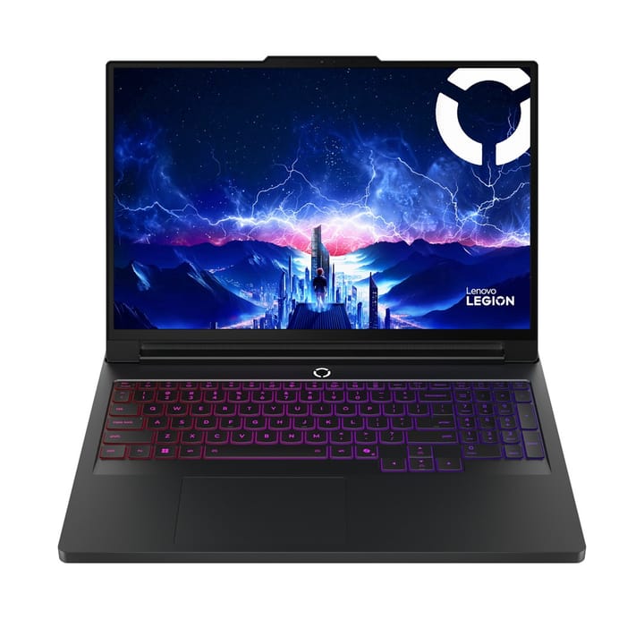 Lenovo Legion Pro 7 16IAX10H Intel Core Ultra 9 275HX Knyginis kompiuteris 40,6 cm (16") WQXGA 64 GB DDR5-SDRAM 1 TB SSD NVIDIA GeForce RTX 5090 Wi-Fi 7 (802.11be) Windows 11 Pro Juoda