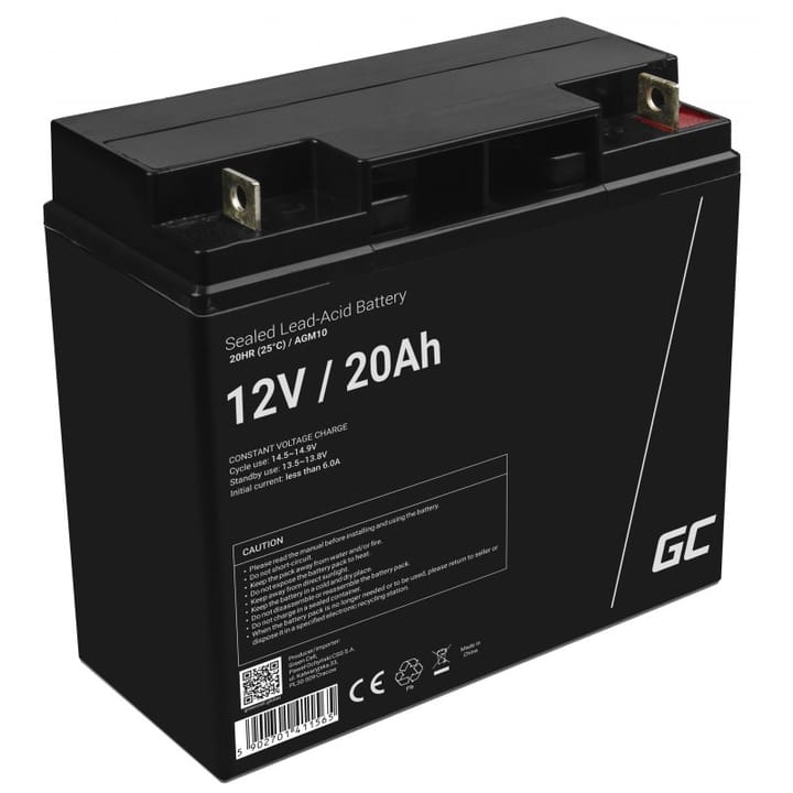 Green Cell AGM10 įkraunama baterija Rūgštinis akumuliatorius (VRLA) 20000 mAh 12 V