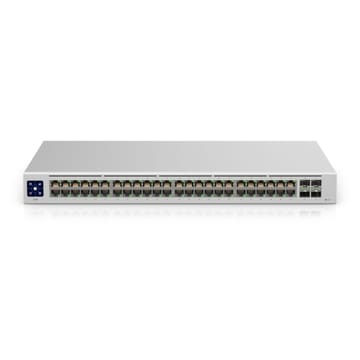 Ubiquiti UniFi USW-48 tinklo komutatorius Valdomas L2 Gigabit Ethernet (10/100/1000) Sidabras