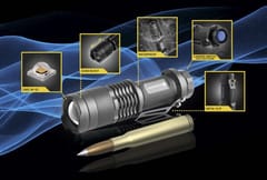 LED rankinis žibintuvėlis everActive FL-180 "Bullet" su CREE XP-E2 LED 3
