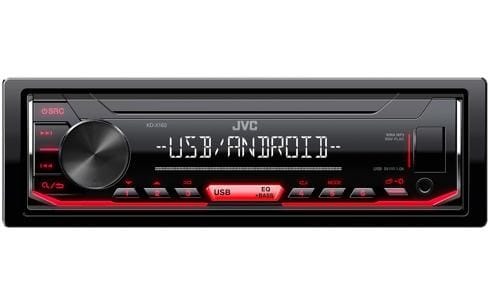 JVC KD-X162 Juoda 200 W