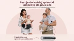 Momcozy kūdikio nešynė su klubų sėdyne, juoda 3