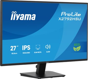 iiyama ProLite X2792HSU-B1 kompiuterio monitorius 68,6 cm (27") 1920 x 1080 pikseliai „Full HD“ LED Juoda
