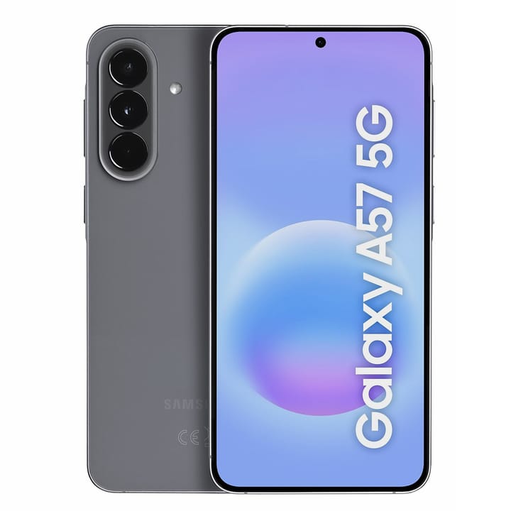Samsung Galaxy A57 5G 17 cm (6.7") Dviguba SIM jungtis Android 16.0 C tipo USB 8 GB 256 GB 5000 mAh Pilka