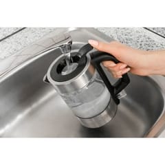 ProfiCook PC-WKS 1228 G elektrinis virdulys 0,5 L 1100 W Nerūdijančiojo plieno, Permatomas 2