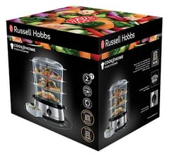 RUSSELL HOBBS Cook@Home 19270-56 garų viryklė 9 l 800 W Sidabras, Juoda 5