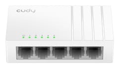 Cudy FS105D tinklo komutatorius Ne-valdomas Fast Ethernet (10/100) Balta 1