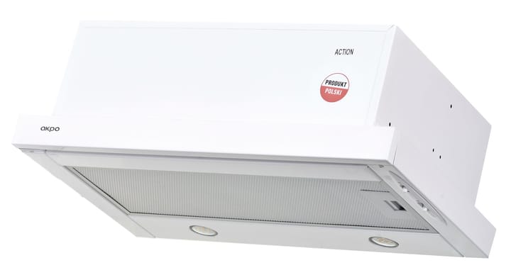 Akpo WK-7 Light Eco 50 Stalo gaubtas Baltas