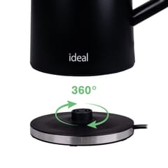 IDEAL virdulys 1,7 l, plieninis korpusas, galia 1500 W, juodas 7