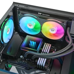 Thermaltake TH240 V3 ARGB Procesorius Universalusis skystinis aušintuvas 12 cm Juoda 1 vnt 5
