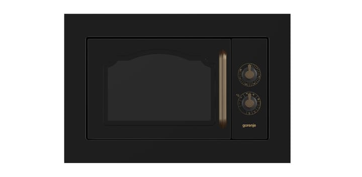 Gorenje BM235CLB mikrobangų krosnelė Juoda Kombinuota mikrobangų krosnelė Įmontuoti 23 L 800 W