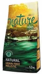 NATURE Grain Free Holistic Lašiša - sausas šunų maistas - 12 kg