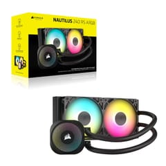 Corsair Nautilus 240 RS ARGB Liquid Procesorius Universalusis skystinis aušintuvas Juoda 1 vnt 2