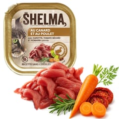 SHELMA Duck and chicken pate - šlapias kačių maistas - 100g 2
