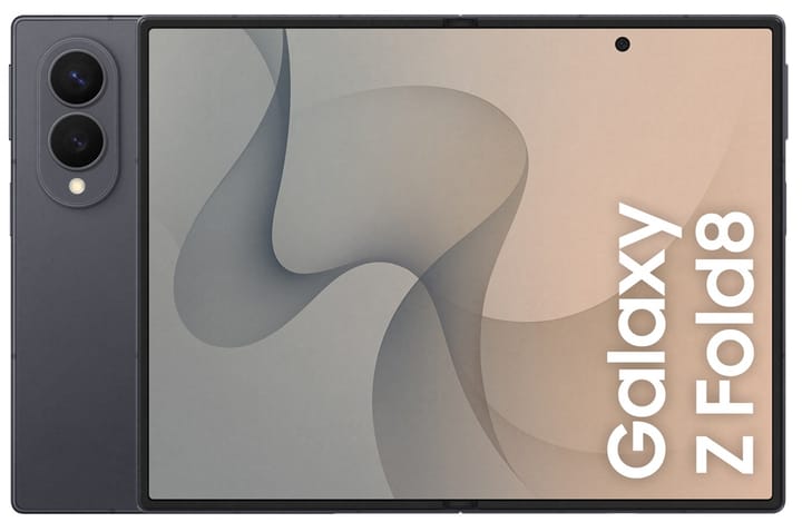 Samsung Galaxy Z Fold8 19,3 cm (7.6") Dviguba SIM jungtis 5G C tipo USB 16 GB 1 TB 4800 mAh Grafitas