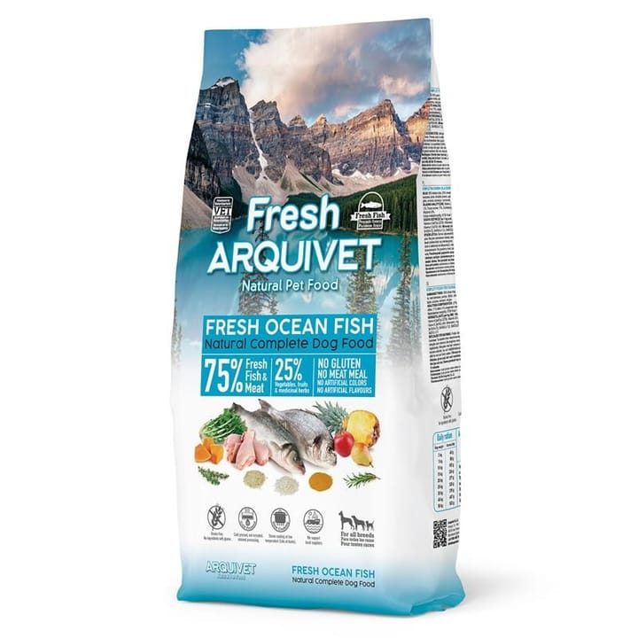 ARQUIVET Fresh Ocean Fish - sausas maistas šunims - 10 kg