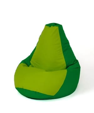 Sako krepšys Pouffe Pear green-light green XL 130 x 90 cm