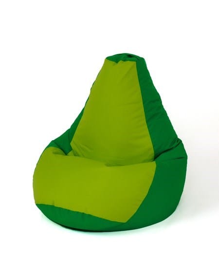 Sako krepšys Pouffe Pear green-light green XL 130 x 90 cm