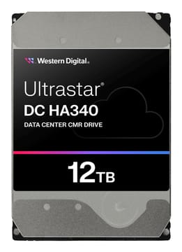 Western Digital Ultrastar DC HA340 vidinis kietasis diskas 12 TB 7200 RPM 512 MB 3.5" SATA