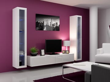 Cama VIGO 5 BI/BI svetainės sekcija Spinta daiktams ir garso / vaizdo technikai laikyti