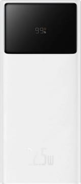 Baseus EnerFill FP41 Powerbankas 22,5 W USB-A - USB-C 30000 mAh Baltas