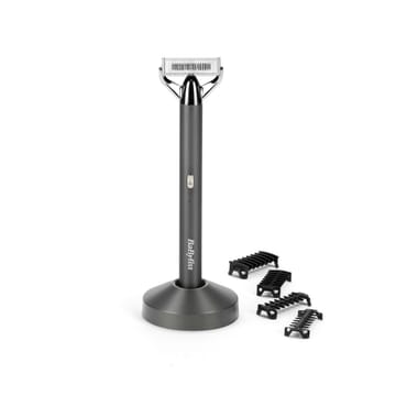BaByliss Super-X Metal OT996E barzdos kirpimo mašinėlė Baterija 5 5 mm „Wet & Dry“ Sidabras