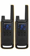 Motorola Talkabout T82 Extreme Twin Pack abipusio radijo ryšio įrenginys 16 kanalai Juoda, Oranžinė 1