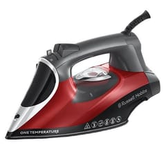 Russell Hobbs 25090-56 lygintuvas Sauso ir garų tipo lygintuvas Keraminis padas 2600 W Juoda, Pilka, Raudona 1