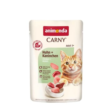 ANIMONDA Carny Adult Chicken and rabbit - šlapias kačių maistas - 85g