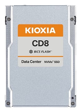 Kioxia CD8-R 1,92 TB 2.5" PCI Express 4.0 NVMe BiCS FLASH TLC