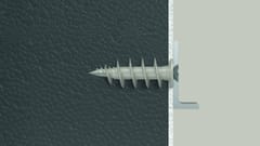 Fischer 570347 Sraigtinis inkaras ir (arba) sieninis kaištis 50 vnt Sieninis kištukas 50 mm 5