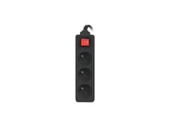 Lanberg PS1-03E-0300-BK elektros tinklo ilgintuvas 3 m 3 AC išvestis(ys / čių) Vidaus / lauko Juoda 1