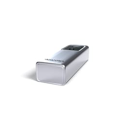 PATONA Platinum Powerbank Luxury One PD100 | 20000mAh | PD 100W | USB-C + USB-A Sidabrinis, Juodas 3