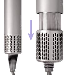 ELDOM HT280 plaukų džiovintuvas, 1650 W, pilkas 6